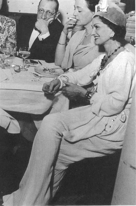 coco chanel stravinsky|Coco Chanel and igor Stravinsky.